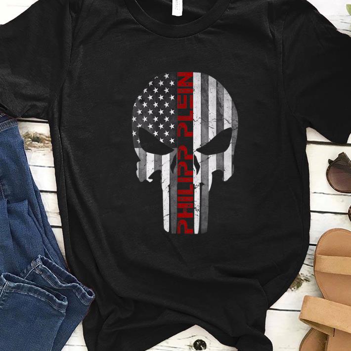 Official Philipp Plein Skull Rhinestones American shirt 1 - Official Philipp Plein Skull Rhinestones American shirt