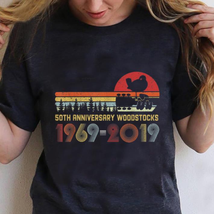 Official Vintage Woodstocks 50th Anniversary Peace Love Vintage shirt 1 - Official Vintage Woodstocks 50th Anniversary Peace Love Vintage shirt