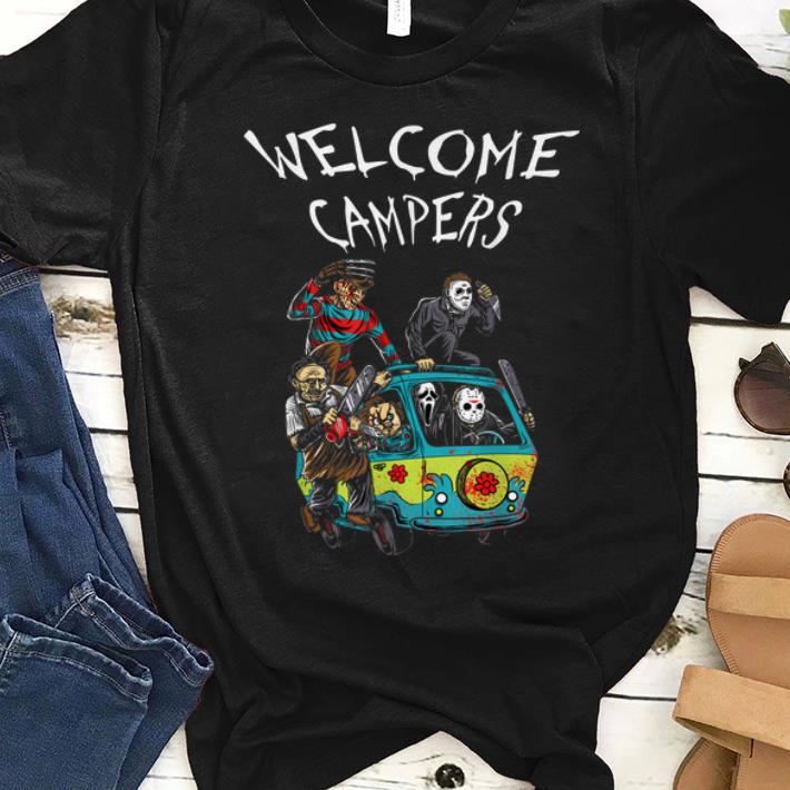 Official Welcome Campers Horror Movie shirt 1 - Official Welcome Campers Horror Movie shirt