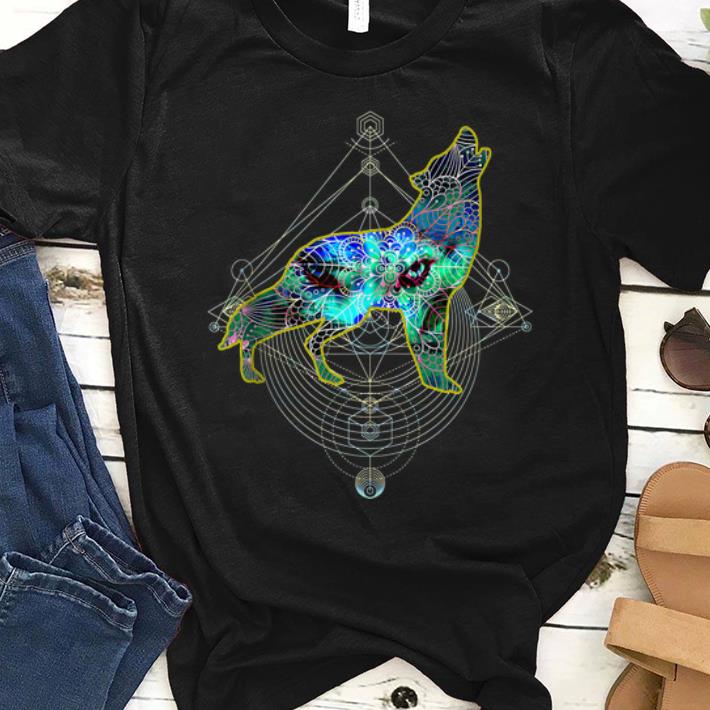 Official Wolf Eye Geometric Mandala Pattern shirt 1 - Official Wolf Eye Geometric Mandala Pattern shirt