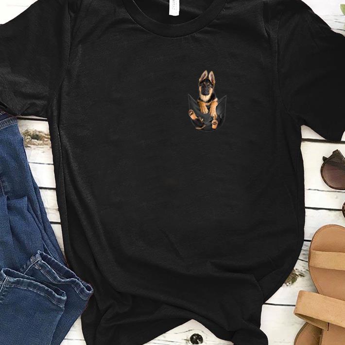 Original German Shepherd In Pocket Dog Lover shirt 1 - Original German Shepherd In Pocket Dog Lover shirt