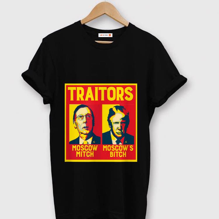 Original Traitors Moscow Mitch Moscow s Bitch McConnell Trump shirt 1 - Original Traitors Moscow Mitch Moscow's Bitch McConnell Trump shirt