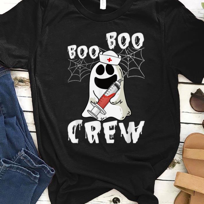 Premium Boo Boo Crew Nurse Ghost Halloween shirt 1 - Premium Boo Boo Crew Nurse Ghost Halloween shirt