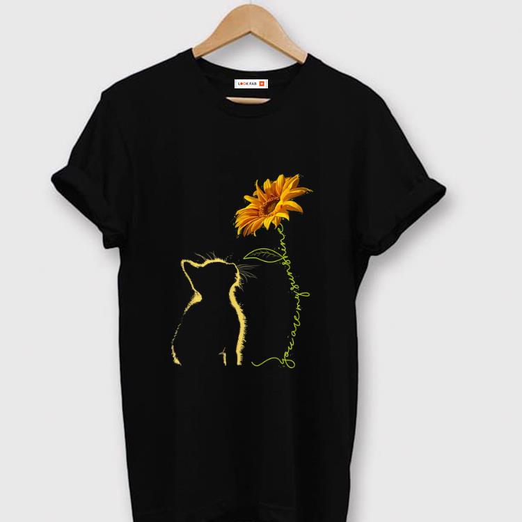 Premium Cat You Are My Sunshine Sunflower shirt 1 2 - Premium Cat You Are My Sunshine Sunflower shirt