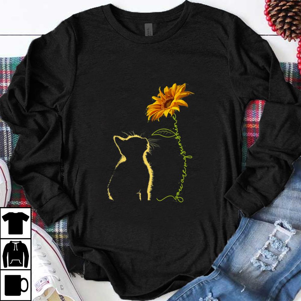 Premium Cat You Are My Sunshine Sunflower shirt 1 - Premium Cat You Are My Sunshine Sunflower shirt