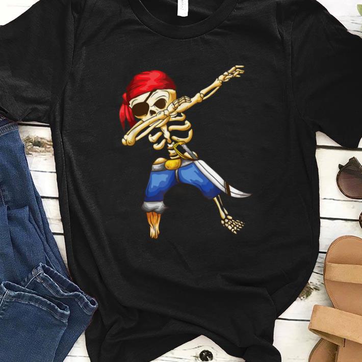 Premium Dabbing Skeleton Pirate Halloween Costume For Kids shirt 1 - Premium Dabbing Skeleton Pirate Halloween Costume For Kids shirt