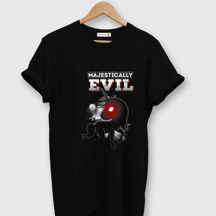 Premium Funny Halloween Unicorn Majestically Evil shirt 1 - Premium Funny Halloween Unicorn Majestically Evil shirt