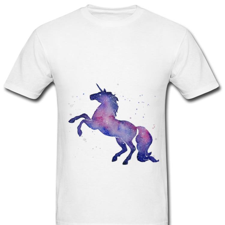 Premium Galaxy Unicorn Watercolor shirt 1 - Premium Galaxy Unicorn Watercolor shirt