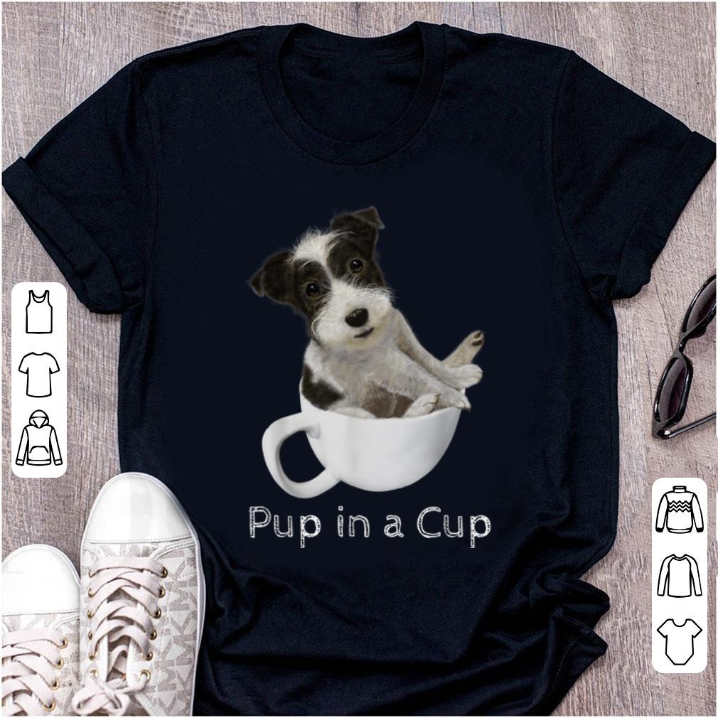 Premium Jack Russell Terrier Puppy In A Cup shirt 1 - Premium Jack Russell Terrier Puppy In A Cup shirt