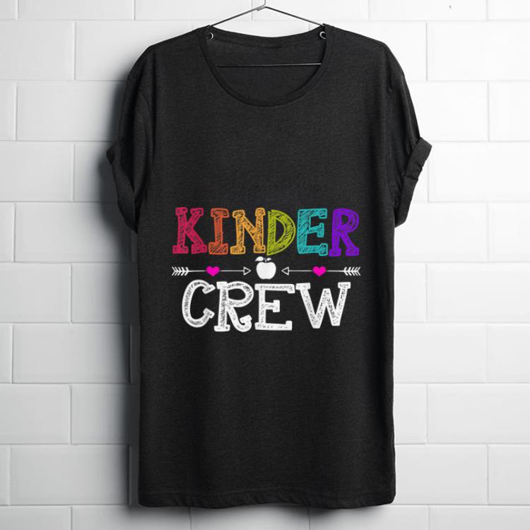 Premium Kinder Crew First day of School shirt 1 - Premium Kinder Crew First day of School shirt