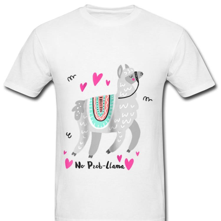 Premium No Prob Llama Alpaca shirt 1 2 - Premium No Prob Llama Alpaca shirt
