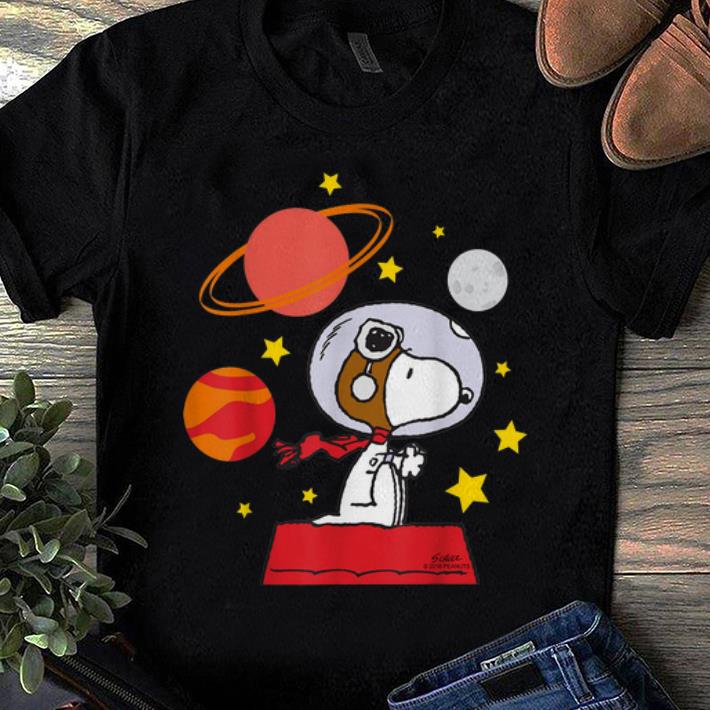 Premium Peanuts Snoopy Space Pilot Mars Moon And Saturn shirt 1 - Premium Peanuts Snoopy Space Pilot Mars, Moon And Saturn shirt
