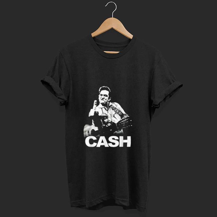 Pretty Johnny Cash Flipping The Bird shirt 1 - Pretty Johnny Cash Flipping The Bird shirt