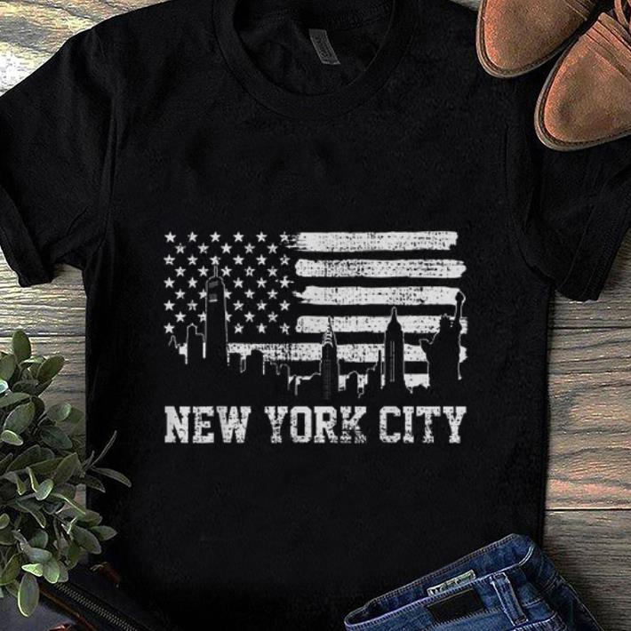 Pretty New York City American Flag shirt 1 - Pretty New York City American Flag shirt