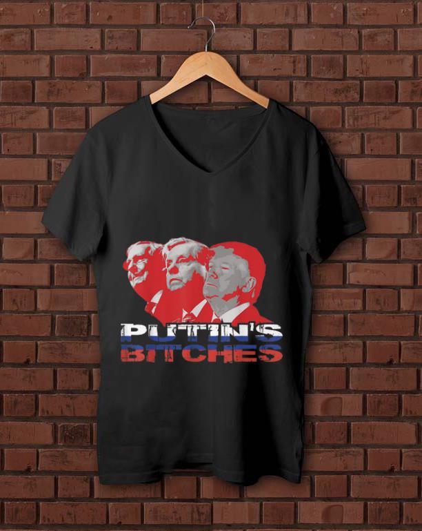 Pretty Putin s bitch Trump Graham Moscow Mitch shirt 1 - Pretty Putin's bitch Trump Graham Moscow Mitch shirt