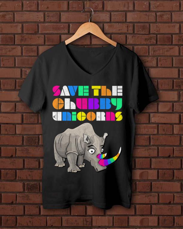 Pretty Save The Chubby Unicorns Rainbow shirt 1 - Pretty Save The Chubby Unicorns Rainbow shirt