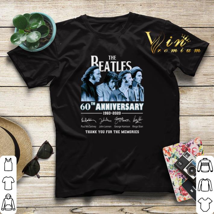 Signatures The Beatles 60th anniversary 1960-2020 shirt Signatures The Beatles 60th anniversary 1960 2020 shirt 4 - Signatures The Beatles 60th anniversary 1960-2020 shirt