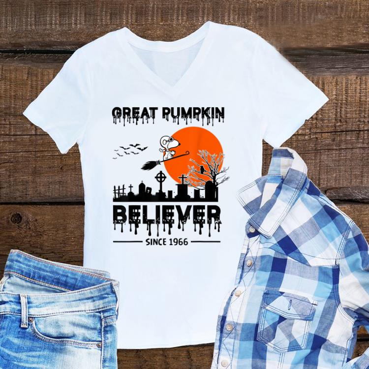 Snoopy Great Pumpkin Believer Since 1966 Halloween shirt 1 - Snoopy Great Pumpkin Believer Since 1966 Halloween shirt