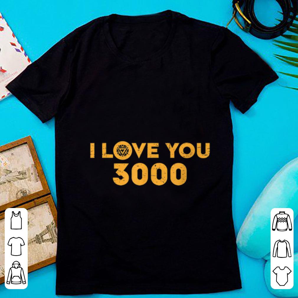 Top Marvel Avengers Endgame Iron Man I Love You 3000 shirt 1 - Top Marvel Avengers Endgame Iron Man I Love You 3000 shirt