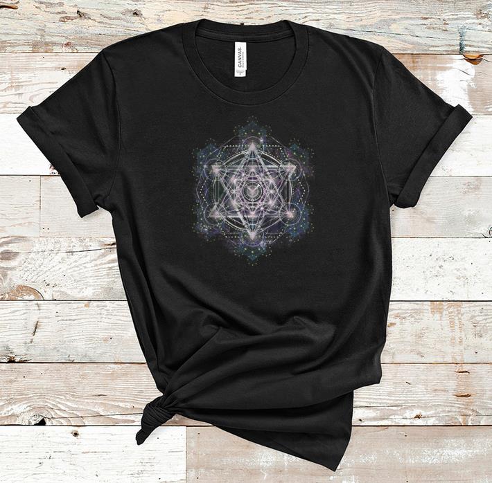 Top Metatron Cube Sacred Geometry shirt 1 - Top Metatron Cube Sacred Geometry shirt