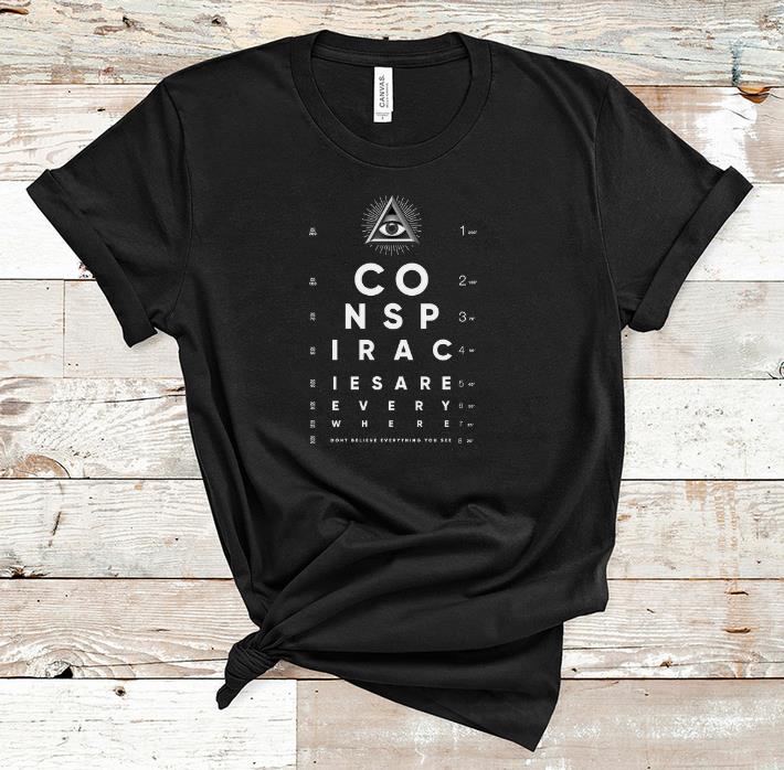 Top Shane Dawson All Seeing Eye Chart Conspiracy shirt 1 - Top Shane Dawson All Seeing Eye Chart Conspiracy shirt