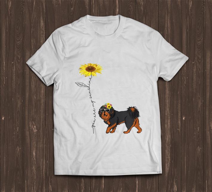 Top Sunflower You Are My Sunshine Tibetan Mastiff shirt 1 - Top Sunflower You Are My Sunshine Tibetan Mastiff shirt