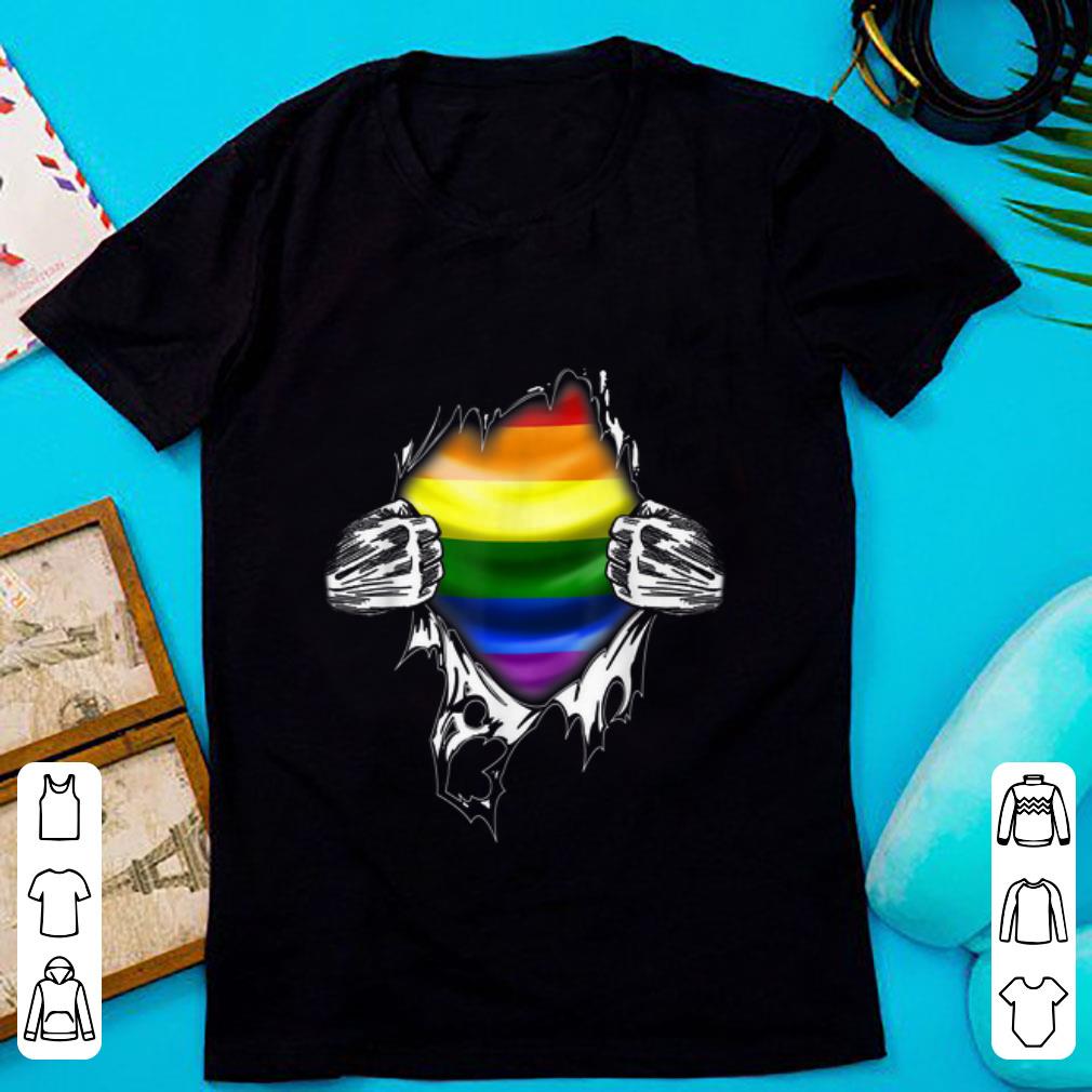 Top Superhero Ripped LGBT Gay Pride shirt 1 - Top Superhero Ripped LGBT Gay Pride shirt