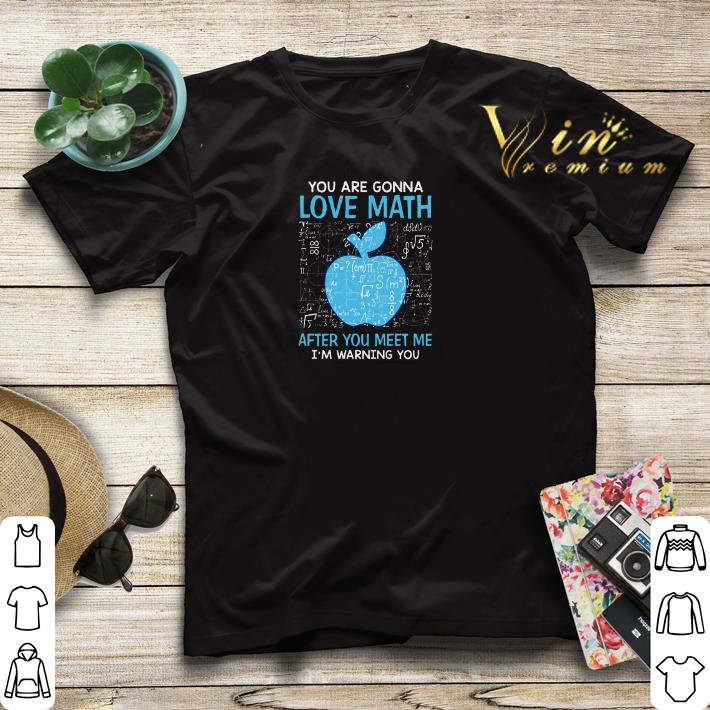 You are gonna love math after you meet me i'm warning you shirt sweater You are gonna love math after you meet me i m warning you shirt sweater 4 - You are gonna love math after you meet me i'm warning you shirt sweater
