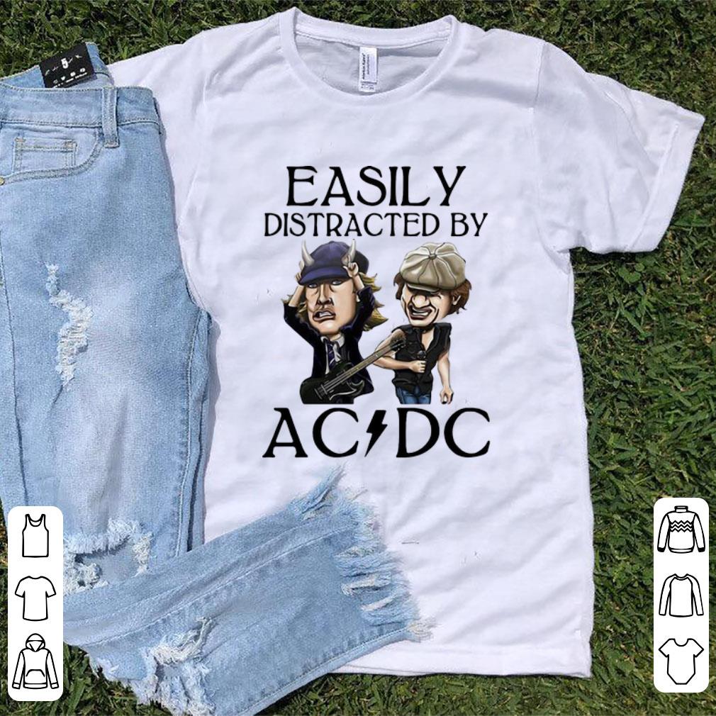 Awesome Angus Young And Brian Johnson Easily Distracted By AC DC shirt 1 - Awesome Angus Young And Brian Johnson Easily Distracted By AC DC shirt