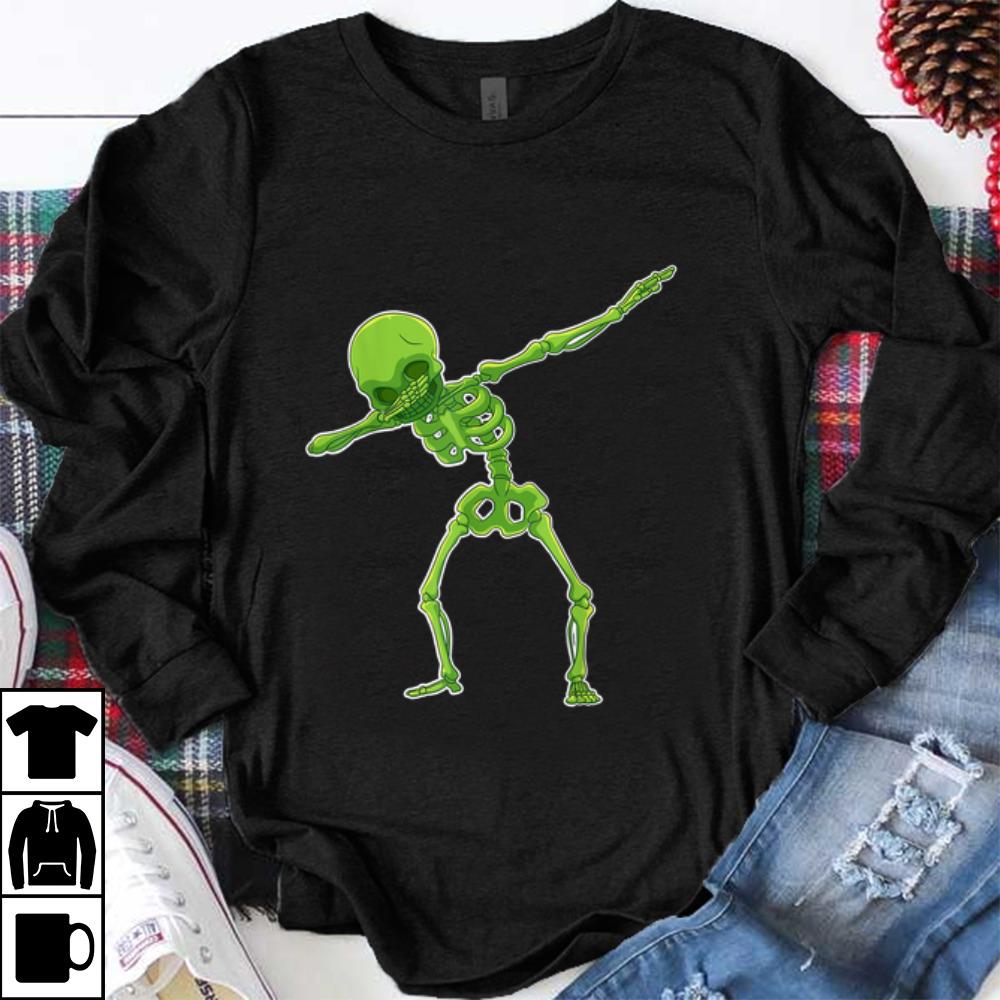 Awesome Dabbing Skeleton Halloween Funny Gift Tee shirt 1 - Awesome Dabbing Skeleton Halloween Funny Gift Tee shirt