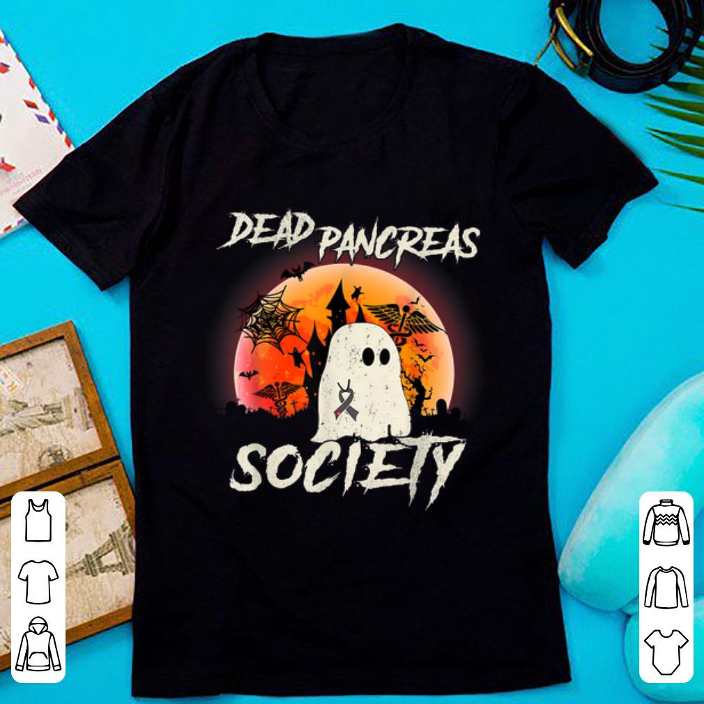 Awesome Dead Pancreas Society Halloween Ghost Diabetes Awareness shirt 1 - Awesome Dead Pancreas Society Halloween Ghost Diabetes Awareness shirt