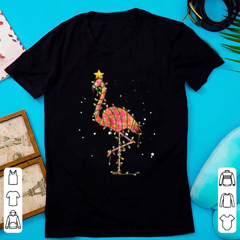 Awesome Flamingo Christmas Lights shirt 1 - Awesome Flamingo Christmas Lights shirt