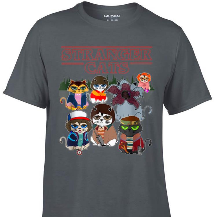 Awesome Halloween Stranger Cats Things shirt 1 - Awesome Halloween Stranger Cats Things shirt