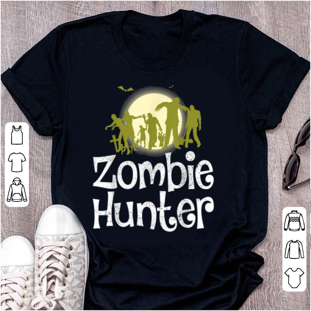Awesome Halloween Zombie Hunter Bat Funny Men Kids Boys shirt 1 - Awesome Halloween Zombie Hunter Bat Funny Men Kids Boys shirt