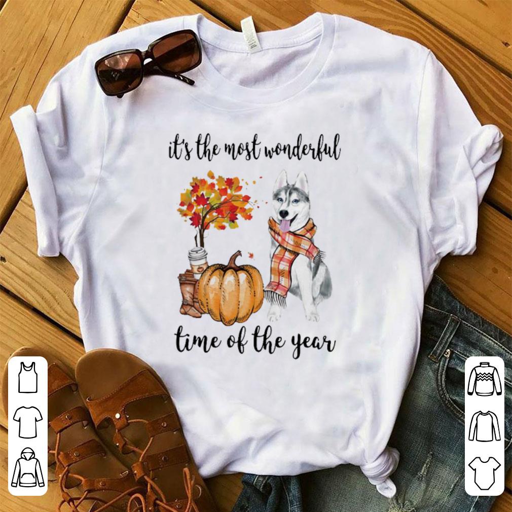 Awesome Husky It s The Most Wonderful Time Of The Year Halloween shirt 1 - Awesome Husky It’s The Most Wonderful Time Of The Year Halloween shirt