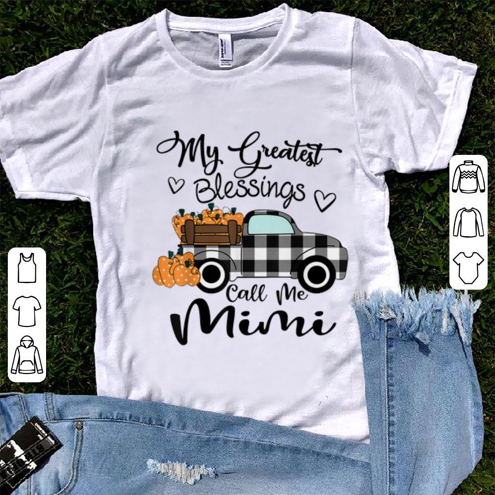 Awesome My Greatest Blessings Call Me Mimi Car shirt 1 - Awesome My Greatest Blessings Call Me Mimi Car shirt
