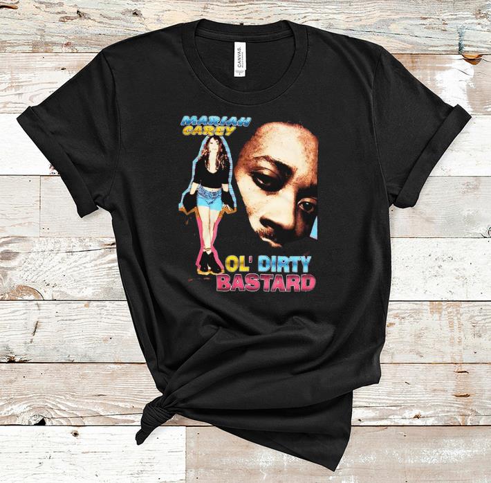 Awesome Vintage Style Mariah Carey And Ol Dirty Bastard Rap shirt 1 - Awesome Vintage Style Mariah Carey And Ol' Dirty Bastard Rap shirt