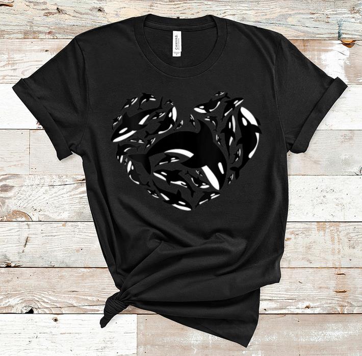 Awesome Whale Heart Love Orca Killer Whale shirt 1 - Awesome Whale Heart Love Orca Killer Whale shirt