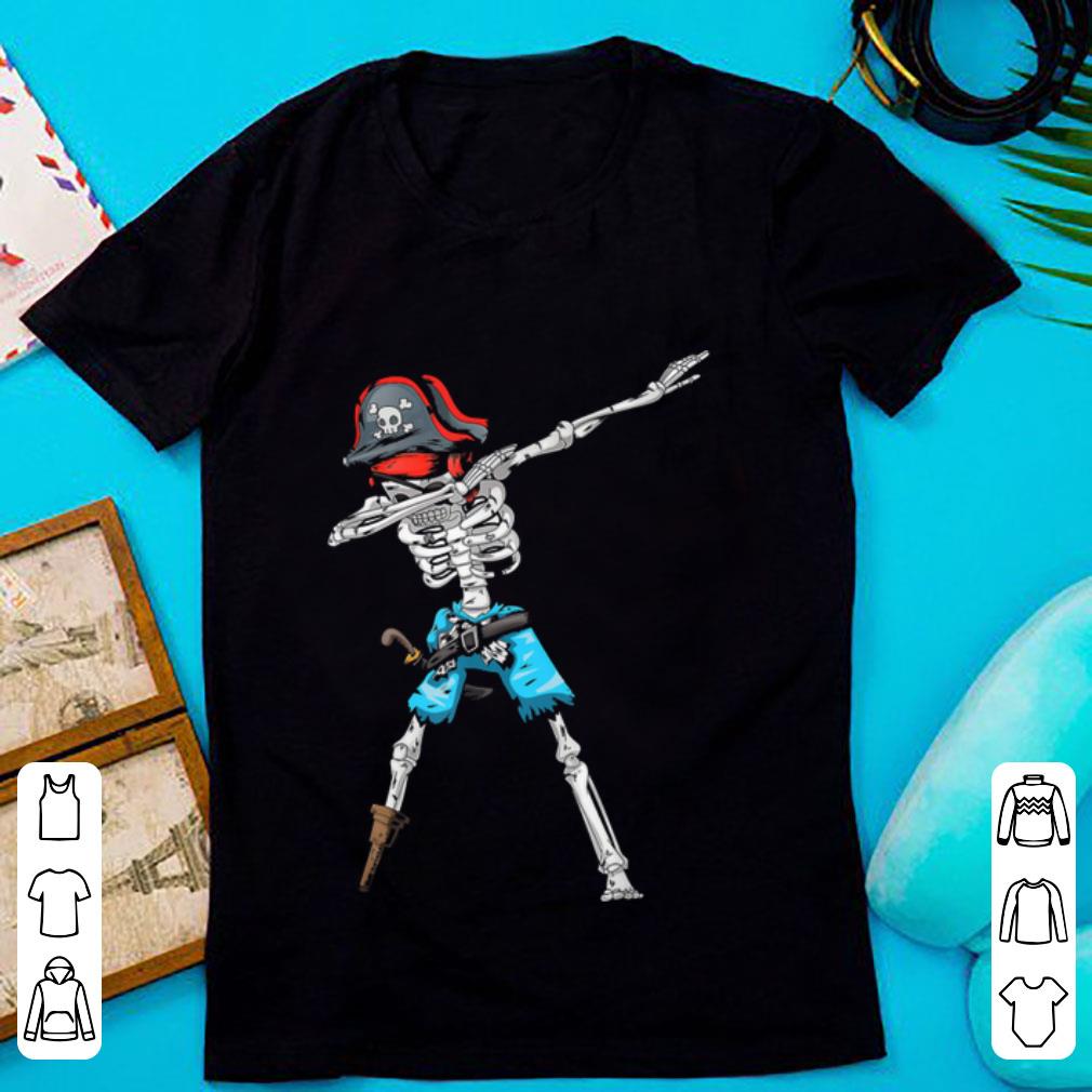 Beautiful Kids Dabbing Skeleton Pirate Halloween shirt 1 - Beautiful Kids Dabbing Skeleton Pirate Halloween shirt