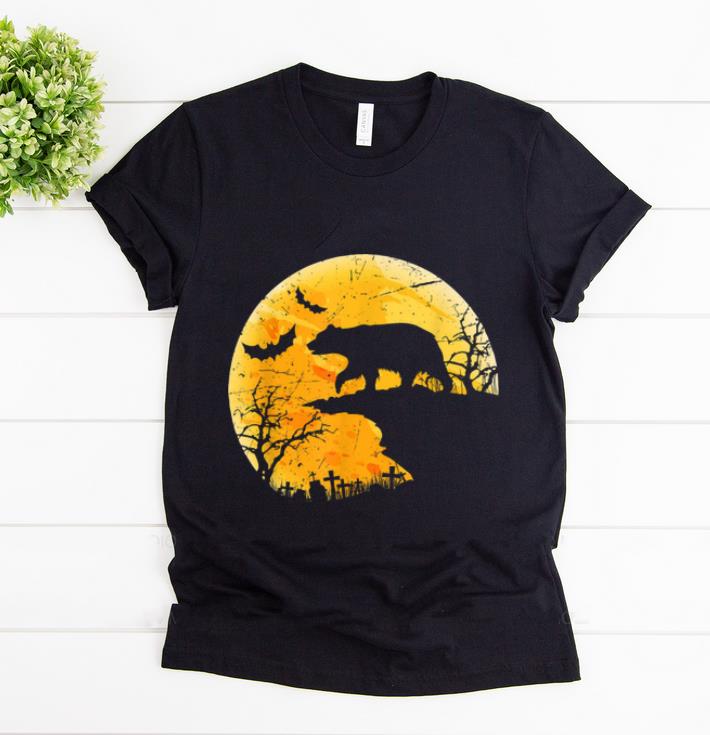 Beautiful Moon Halloween Bear Funny Costume Gift For Animal Lover shirt 1 - Beautiful Moon Halloween Bear Funny Costume Gift For Animal Lover shirt