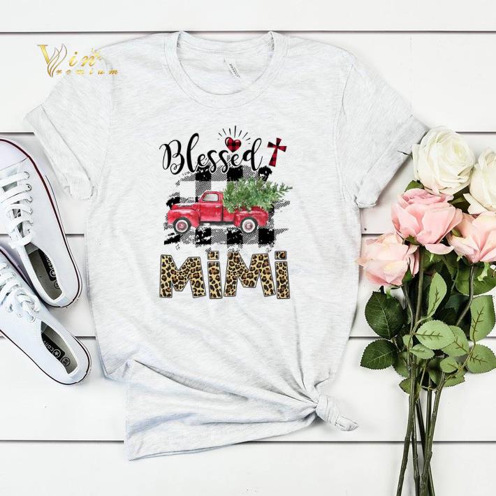 Christmas Truck Blessed mimi shirt Christmas Truck Blessed mimi shirt 4 - Christmas Truck Blessed mimi shirt
