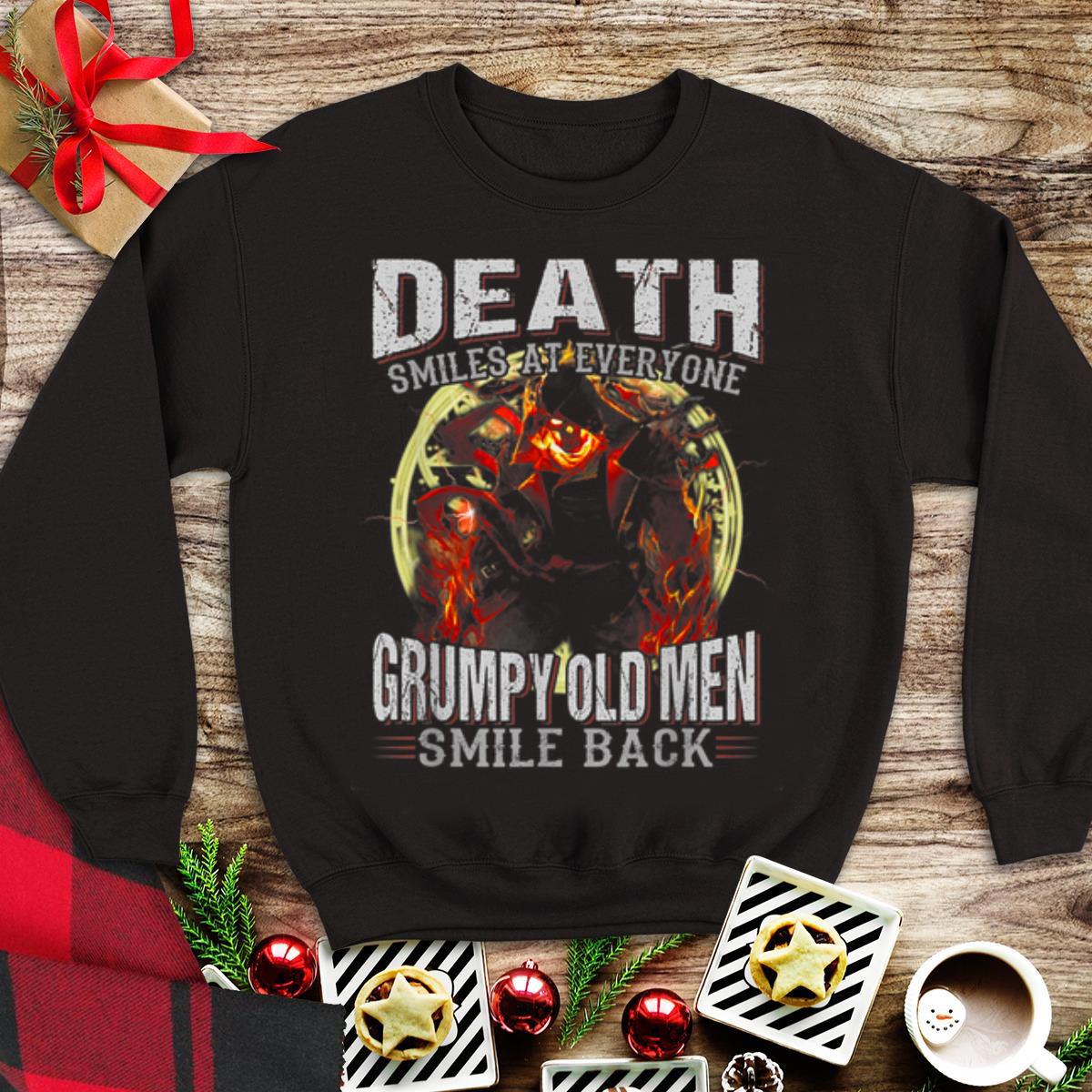 Death Smiles At Everyone Grumpy Old Men Smile Back shirt 1 - Death Smiles At Everyone Grumpy Old Men Smile Back shirt