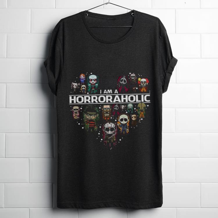 Funny I Am A Horroraholic Horror Movie Characters shirt 1 - Funny I Am A Horroraholic Horror Movie Characters shirt