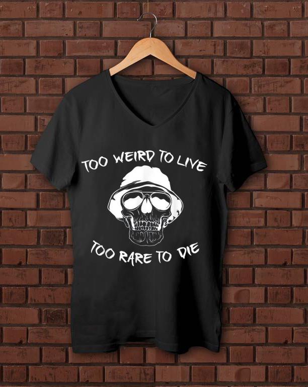 Funny Skull Graphic Weird Halloween Live Die shirt 1 - Funny Skull Graphic - Weird Halloween - Live Die shirt