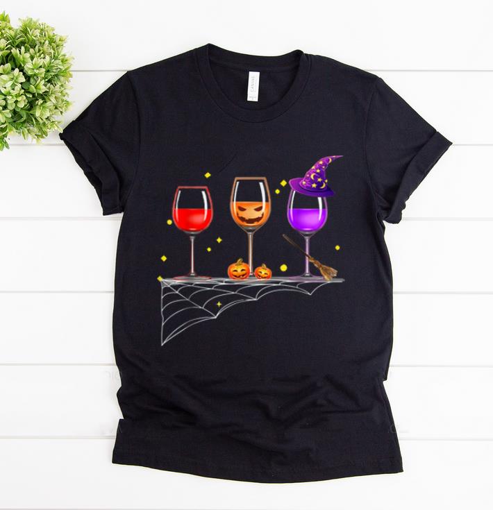 Hot Glasses Of Wine Halloween Costume Pumpkin shirt 1 - Hot Glasses Of Wine - Halloween Costume Pumpkin shirt