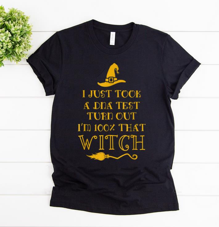 Hot I m A 100 Percent With That Witch Halloween shirt 1 - Hot I'm A 100 Percent With That Witch Halloween shirt
