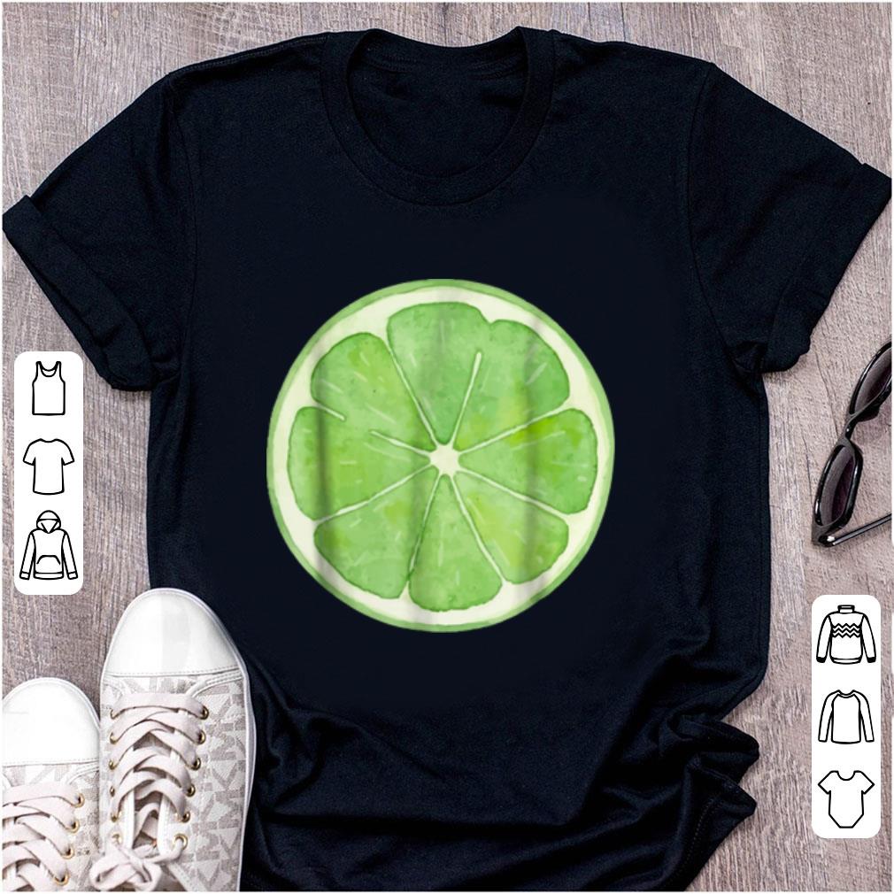 Hot Lime Slice Fruit Halloween Costume Cute Vegan shirt 1 - Hot Lime Slice Fruit Halloween Costume Cute Vegan shirt