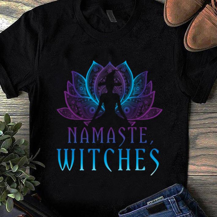 Hot Namaste Witches Yoga Lover Halloween Pagan Witch shirt 1 - Hot Namaste Witches Yoga Lover Halloween Pagan Witch shirt