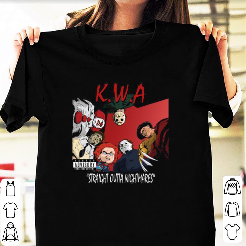 Hot With Attitude Straight Outs Nightmares K W A Killers shirt 1 - Hot With Attitude Straight Outs Nightmares K.W.A Killers shirt