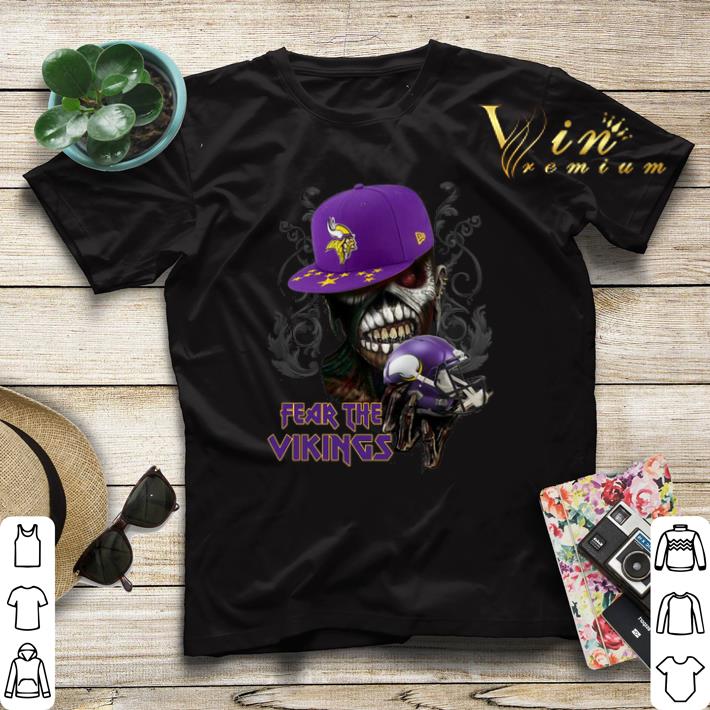Iron Maiden fear the Minnesota Vikings shirt sweater 4 - Iron Maiden fear the Minnesota Vikings shirt sweater